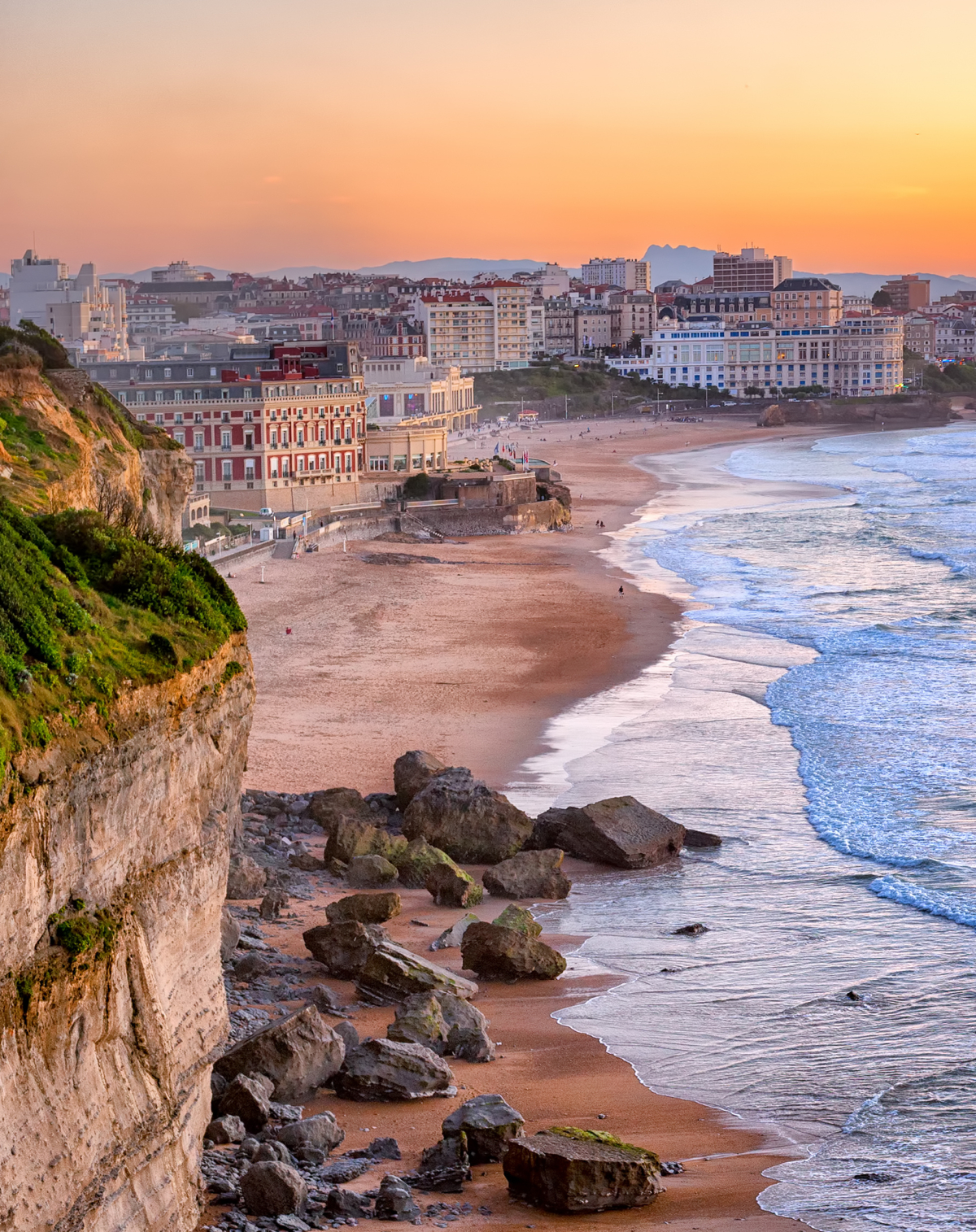 camping avec acces direct à la mer Biarritz