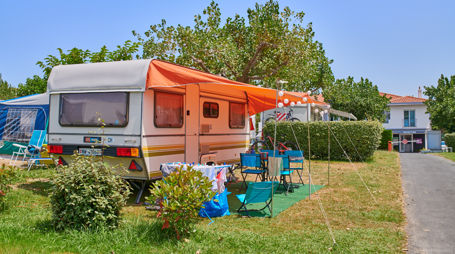 Emplacement tente camping car au Pays Basque